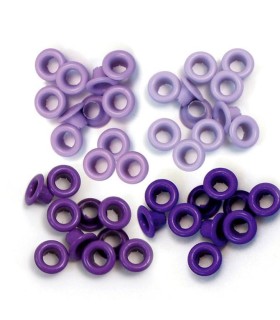 EYELETS OJALES REMACHES WE R MEMORY KEEPERS  PURPLE