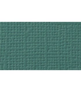 Cartulina texturizada lienzo 12x12" verde turquesa a.d.