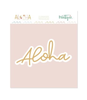 Mintopía Aloha troquel aloha título Wilma moon