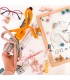 Curso online Clean & Sweet: estructura de acetato con encuadernación de anilla independiente