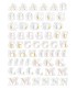 Msfeltingbunny pinceladas die cuts abecedario by Juani castillo
