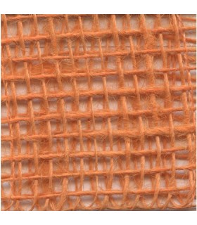 Vaessen creative cinta de yute naranja albaricoque 5 cm grosor
