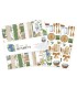 Combo NATURALEZA PAPELES + 2 STICKERS + 2 DIE CUTS There is no planet B P13