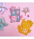 Pitiminí troquel casita de ioli con flores Piccolina Brava