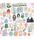 Potagia Capsule Edition ll - 18 papeles vellum acetato die cuts charms y QR