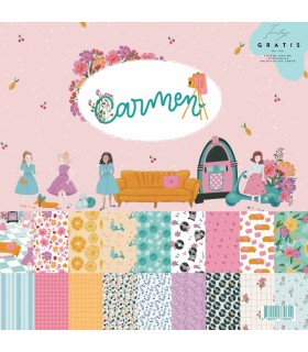 Carmen lll Capsule Edition Mysweet pepeles die cuts vellum acetato recortables y QR exclusivo