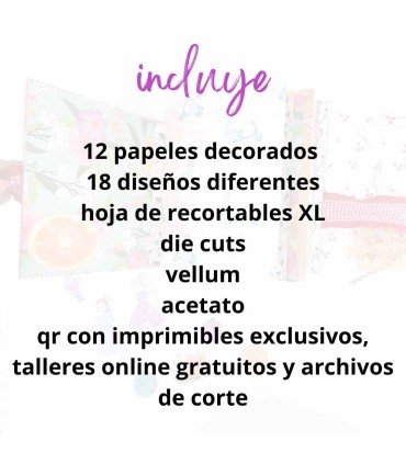 Carmen lll Capsule Edition Mysweet papeles die cuts vellum acetato recortables y QR exclusivo