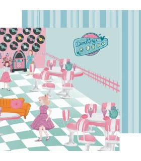 Carmen papel Darlings dinner 30x30cm