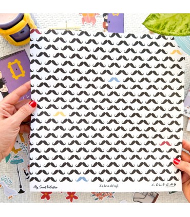 C·O·L·E·G·A·S Stack 18 papeles decorados una cara By Mysweet