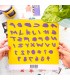 C·O·L·E·G·A·S Troqueles letras números y signos By Mysweet