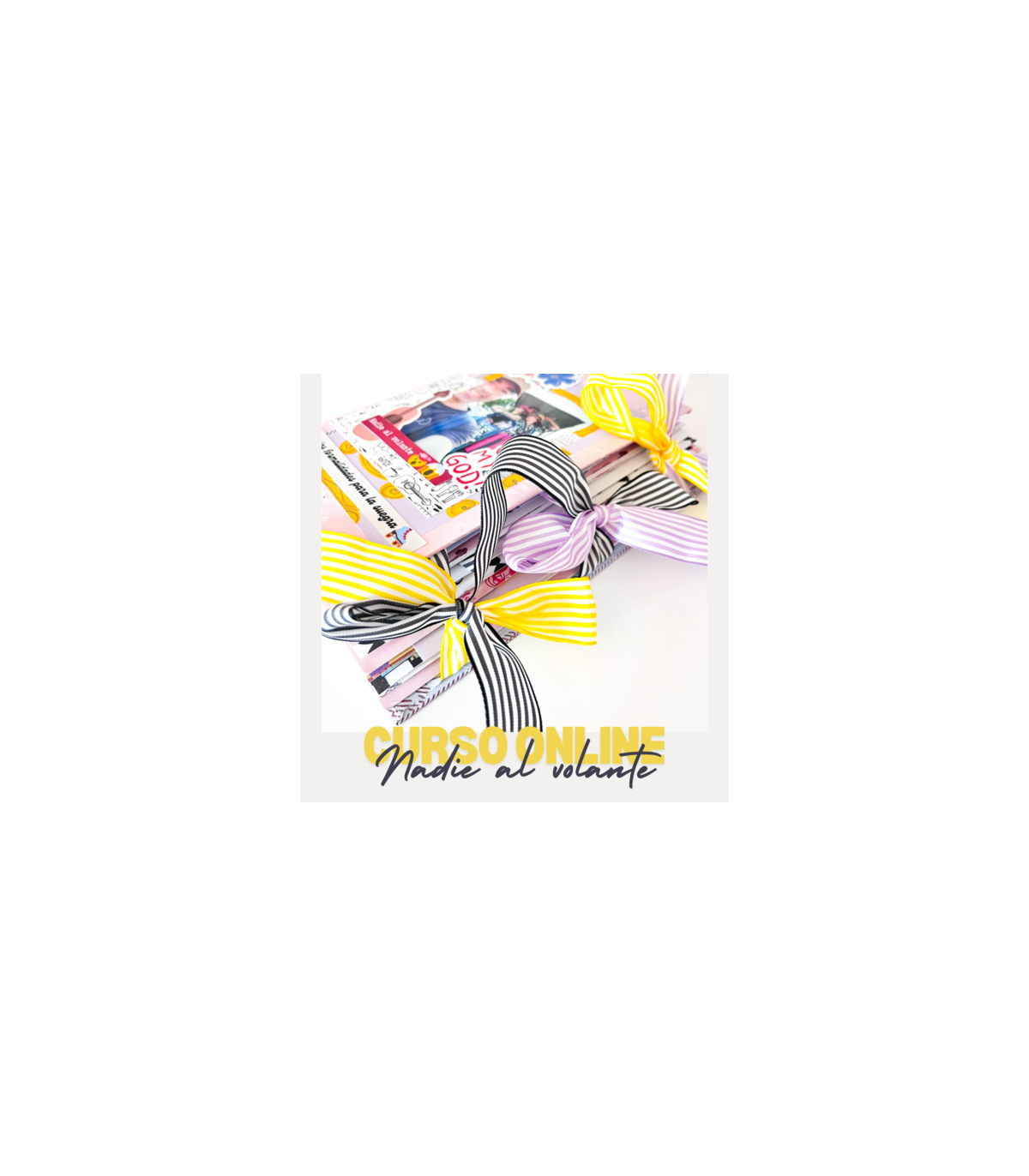 Curso online scrapbooking CON material Nadie al volante My Sweet Valentine