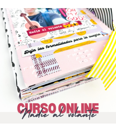 Curso online scrapbooking CON material Nadie al volante My Sweet Valentine