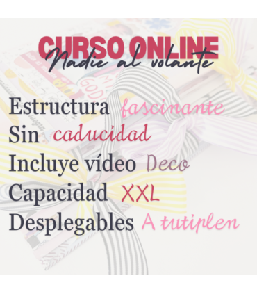 Curso online scrapbooking CON material Nadie al volante My Sweet Valentine