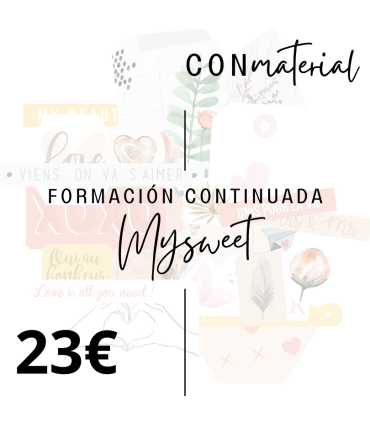 Formación Continuada Mysweet CON material