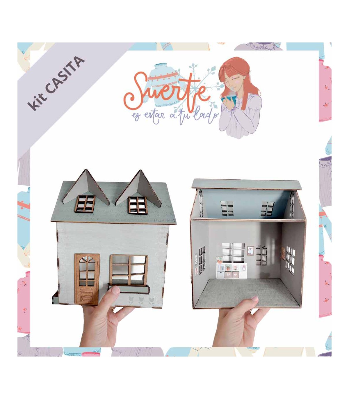 Kit Casa de muñecas con tutoriales gratuitos