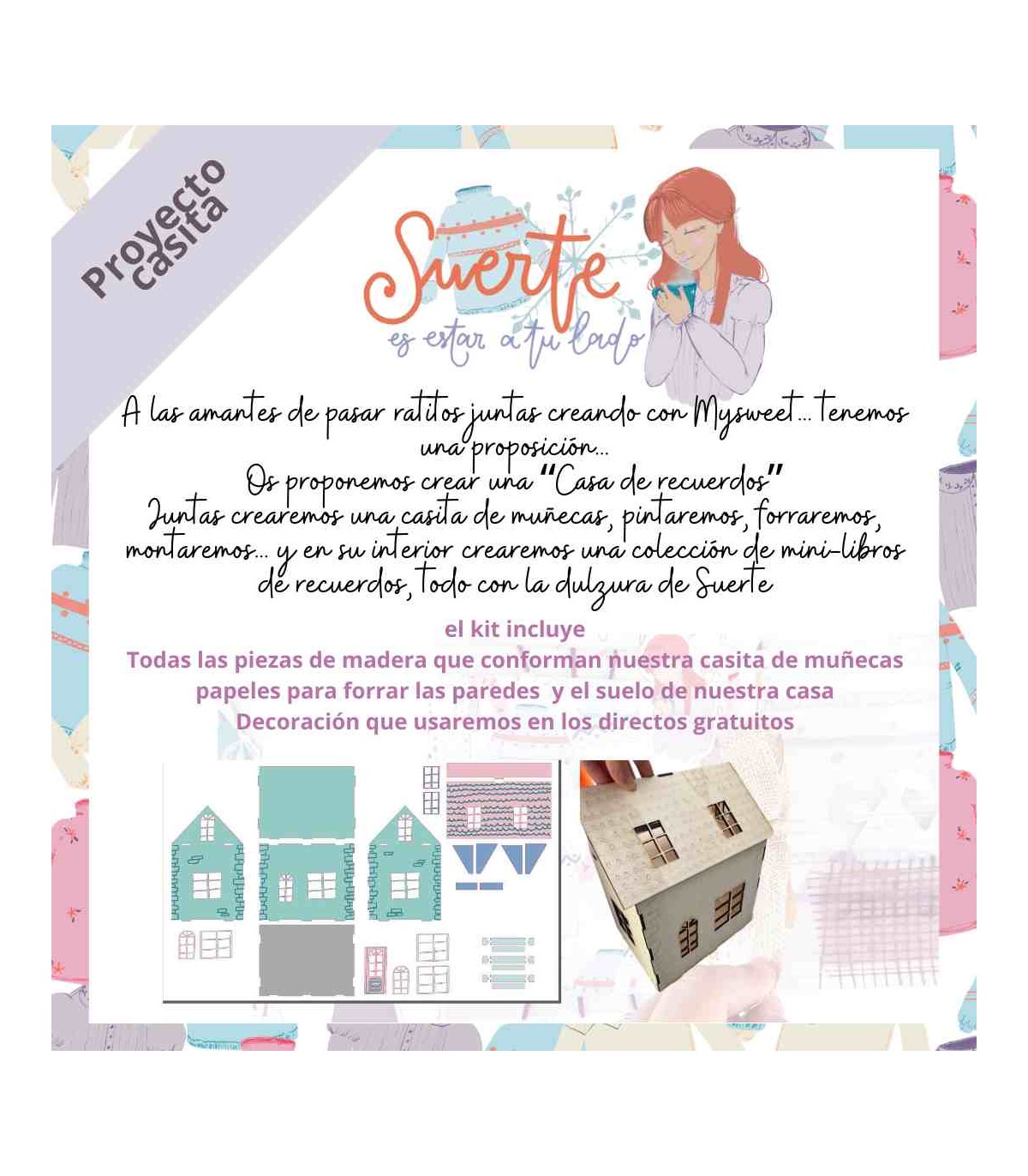 Kit Casa de muñecas con tutoriales gratuitos