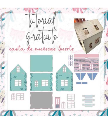 Kit Casa de muñecas con tutoriales gratuitos