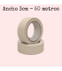 Cinta craft blanca 3cm x 50m carrocero o pintor