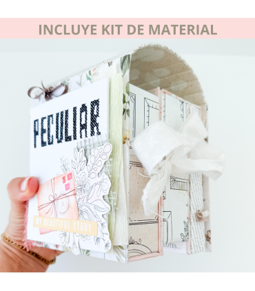 Curso online CON material scrapbooking Peculiar My Sweet Valentine