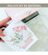 Curso online CON material scrapbooking Peculiar My Sweet Valentine