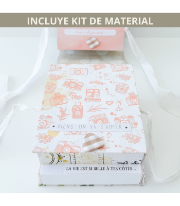 Curso online CON material scrapbooking Peculiar My Sweet Valentine