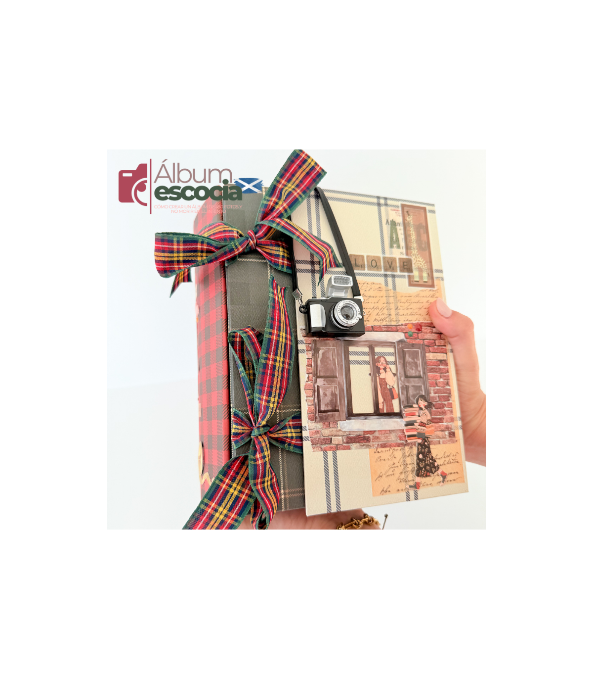 Curso online álbum 450 fotos My Sweet Valentine Escocia