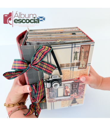 Curso online álbum 450 fotos My Sweet Valentine Escocia