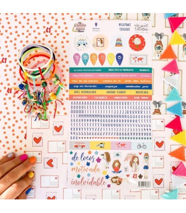Piccolina Brava Culo inquieto pegatinas stickers My Sweet valentine