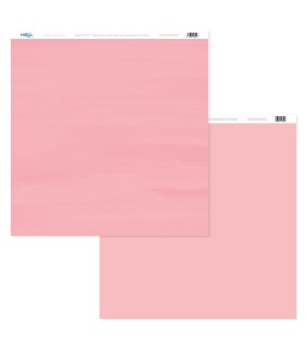 Mintopía basics papel básico 3 rosa 12x12"