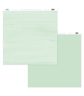 Mintopía basics papel básico 9 verde 12x12"