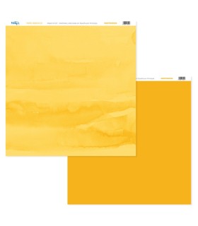 Mintopía basics papel básico 24 amarillo anaranjado 12x12"